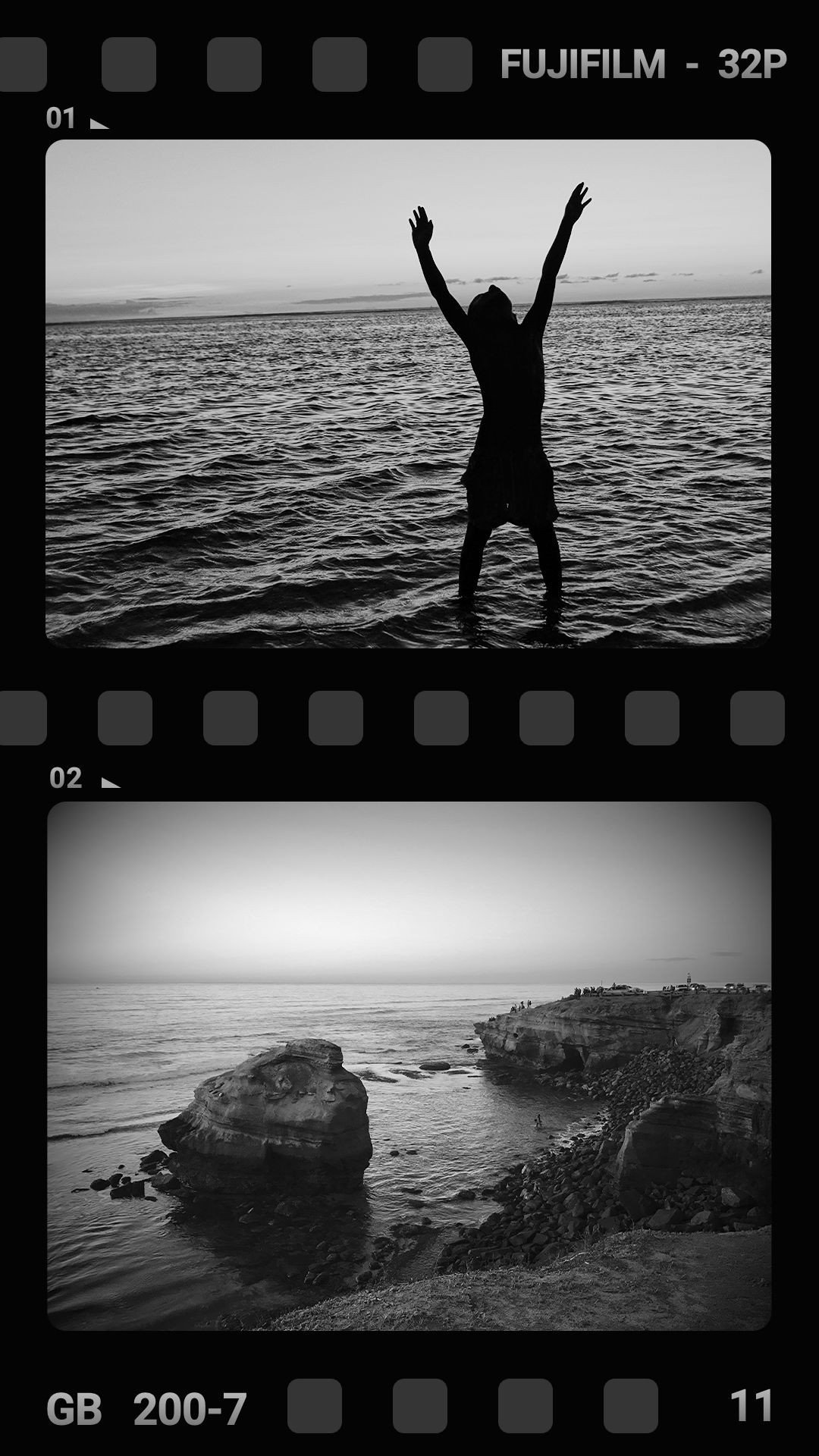 Simple Film Style Filter Element Man Instagram Story