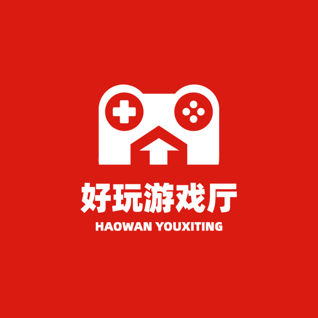 游戏厅网吧图形logo设计预览效果