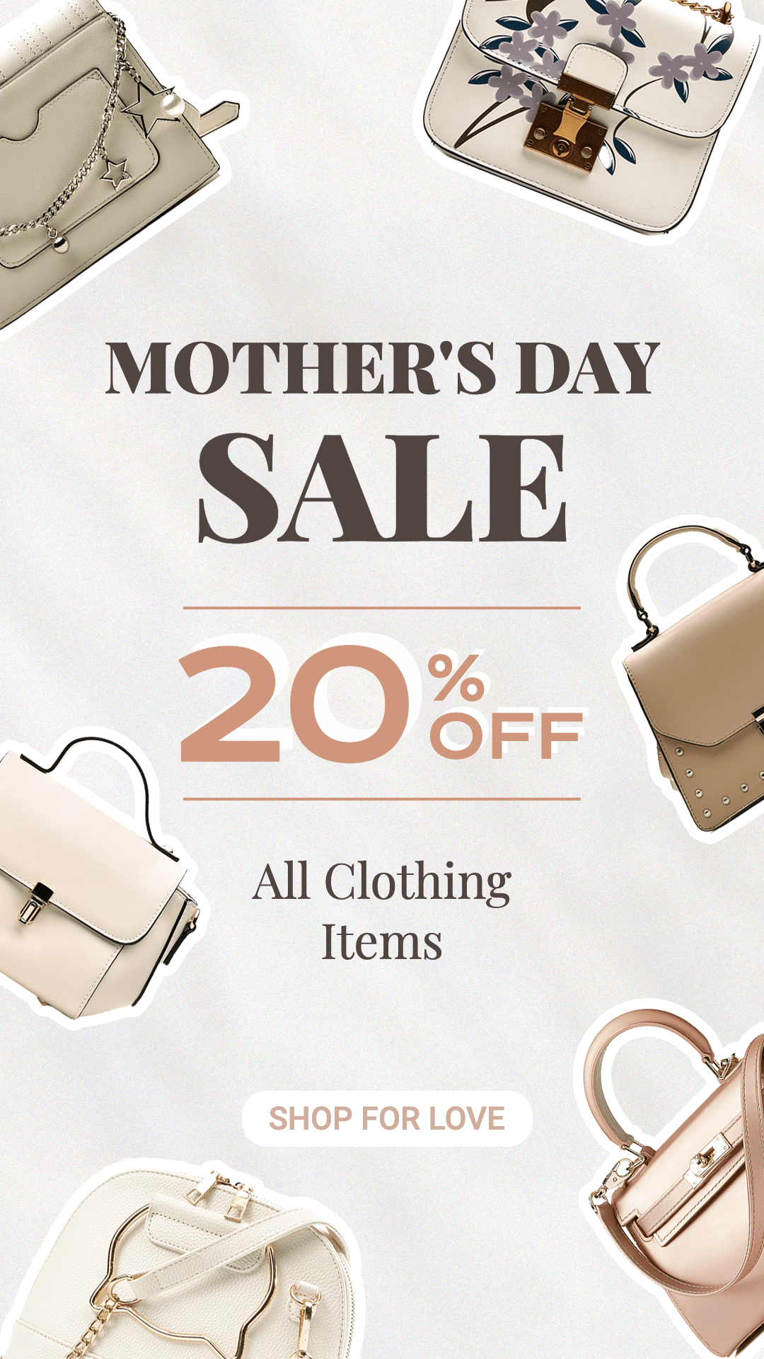 Mother's Day Women's Fahion Sale Promotion Ecommerce Story预览效果