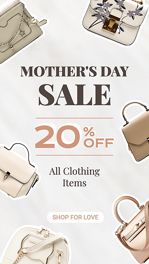 Mother's Day Women's Fahion Sale Promotion Ecommerce Story