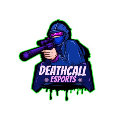 Hand Painted Style Gaming Studio Esports Channel Brand Logo