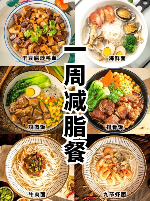 餐饮美食攻略指南文艺海报预览效果