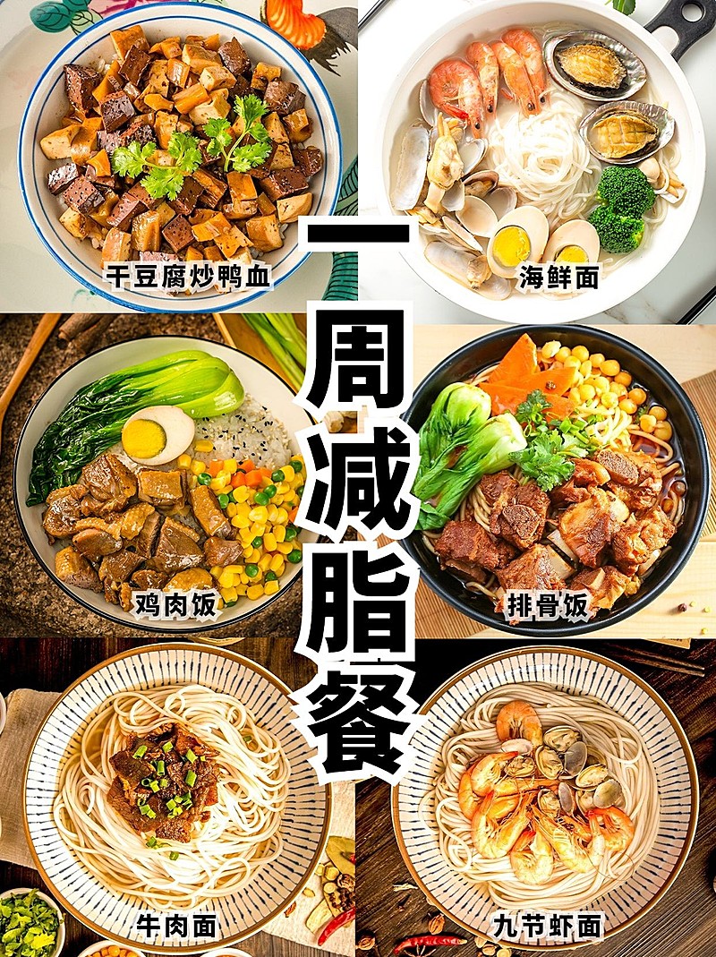 餐饮美食攻略指南文艺海报