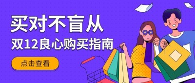 双十二/双12/购买指南公众号首图