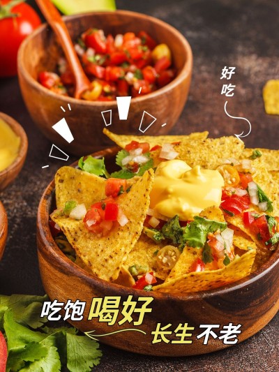 日常生活美食记录简约风plog模板
