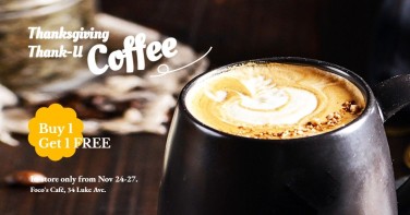 Geometry Typesetting Simple Thanksgiving Coffee Promotion Ecommerce Story