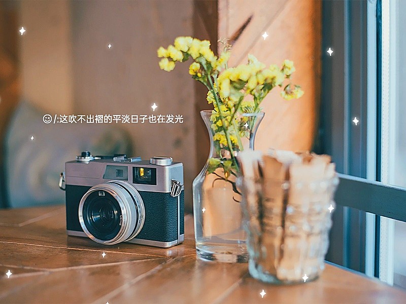 日常文案摄影生活分享简约风plog模板