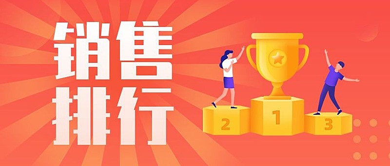 房地产销售排行宣传推广简约公众号首图