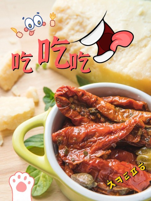 美食日常通用可爱风plog模板预览效果