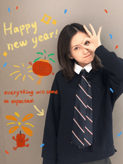 春节自拍晒照春节晒图春节祝福新年祝福投影仪效果晒照plog模板