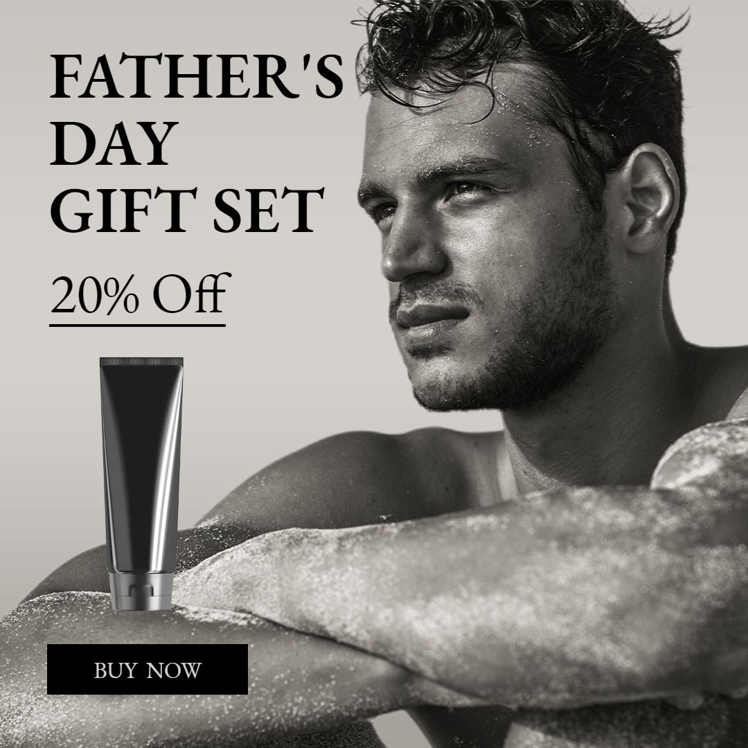 Black Filter Simple Fashion Father's Day Gift Promotion Ecommerce Product Image预览效果