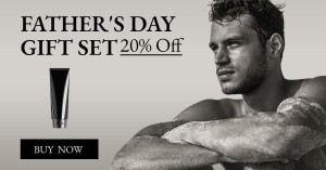 Black Rectangle Simple Fashion Father's Day Gift Promotion Ecommerce Banner