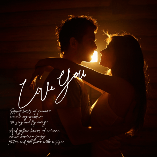 Love Mark Template预览效果