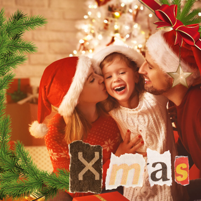 Christmas Mark Template