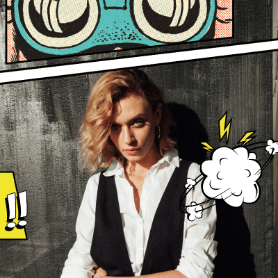 Comic Mark Template