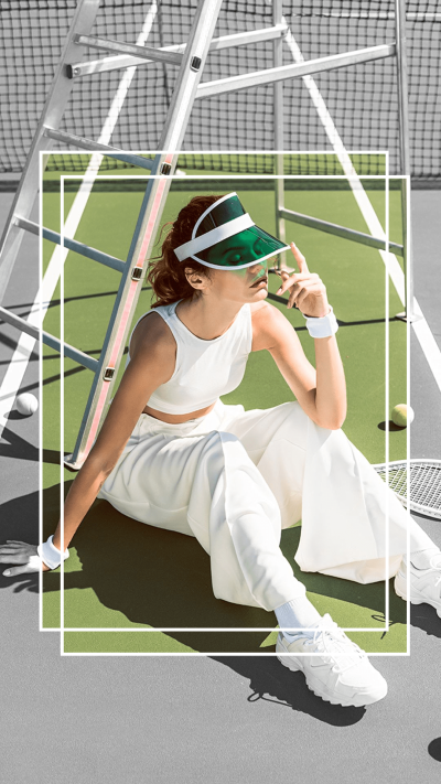 Minimalist Sport Woman Outside Photo Instagram Story