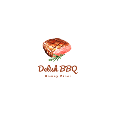 BBQ Restaurant Food Logo