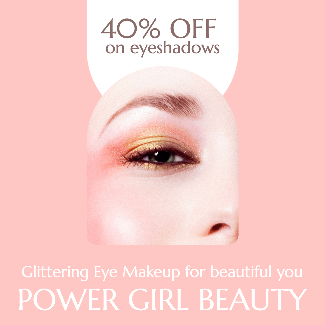 Beauty Makeup Eyeshadow Women's Day Promotion Ecommerce Story预览效果
