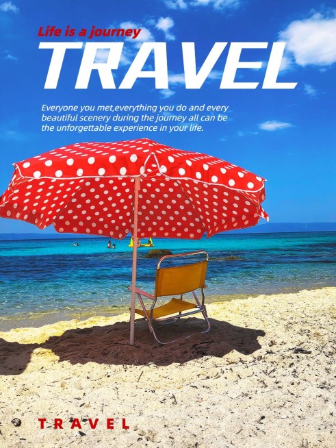 旅行风景旅游记录杂志风plog模板预览效果