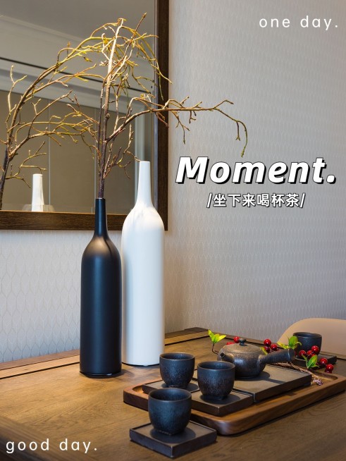 一天词卡晒图晒照简约风plog模板预览效果