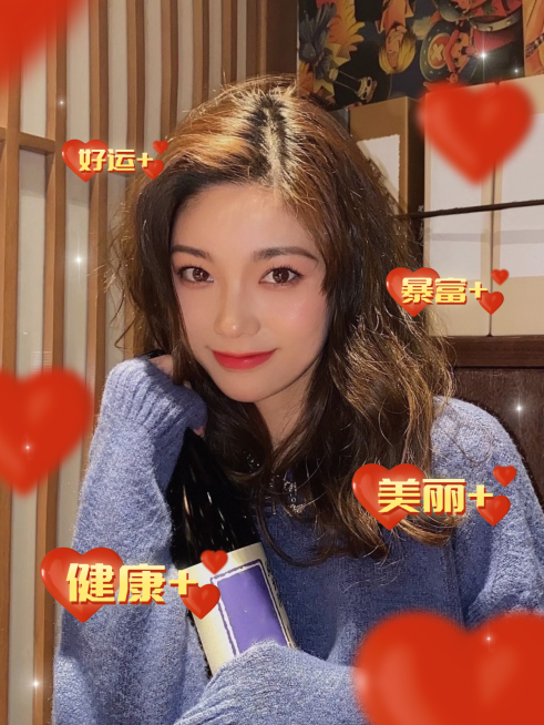 春节晒图春节祝福新年祝福新年flag自拍晒照plog模板预览效果