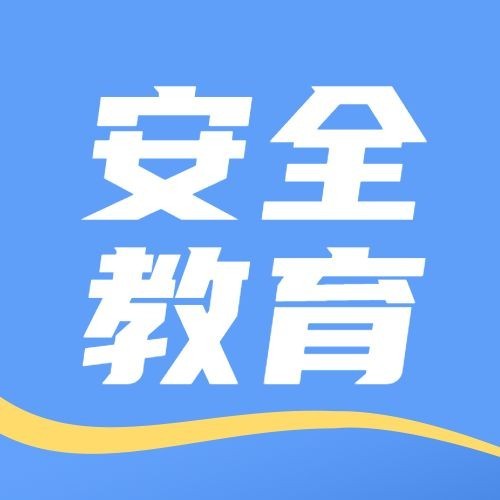 中小学生安全教育日宣传简约公众号次图预览效果