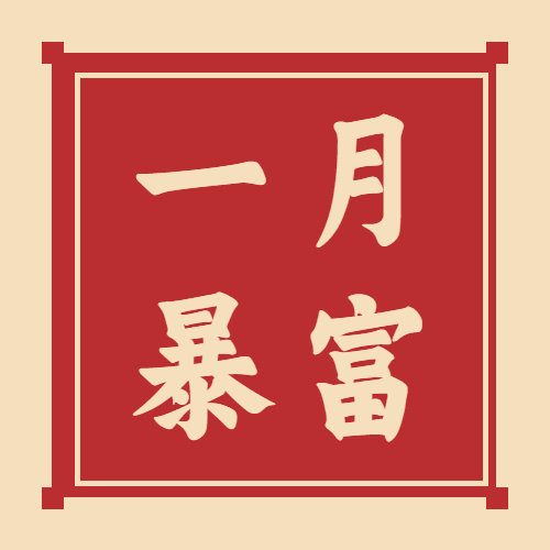 通用1月你好祝福简约公众号次图预览效果
