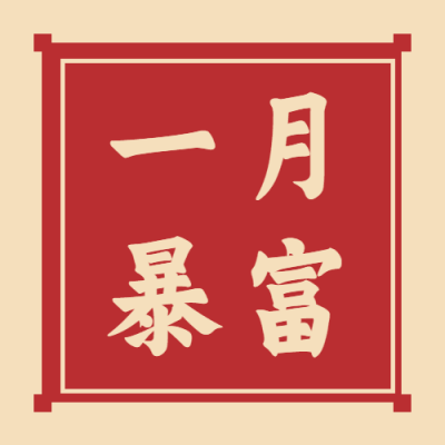 通用1月你好祝福简约公众号次图