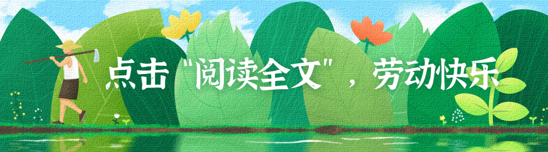 劳动节节日祝福插画动态引导原文预览效果