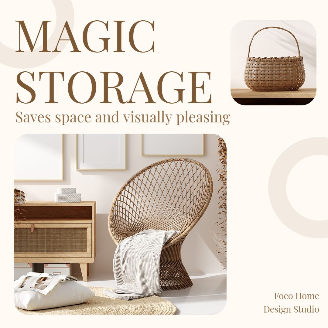 Brown Chair Display Storage & Organization Products Ecommerce Product Image