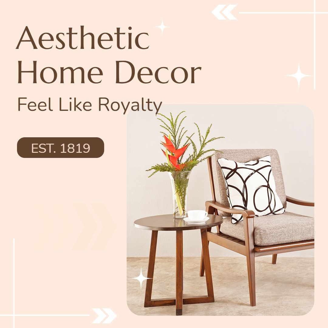 Home Decoration New Arrival Promo Chair Display Ecommerce Product Image