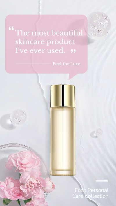 Decorate Ball Skincare Personal Care Promo Display Ecommerce Story
