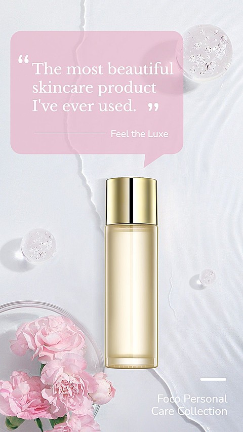 Decorate Ball Skincare Personal Care Promo Display Ecommerce Story
