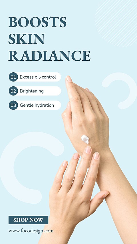 Skincare Personal Care Product Details Annotation Description Promo Ecommerce Story