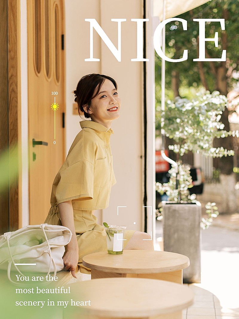 电影海报杂志通用简约风plog模板