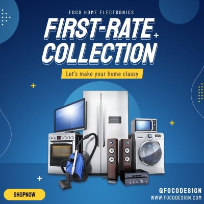 Yellow Ellipse Frame Home Home Appliance Product Promo Ecommerce Product Image