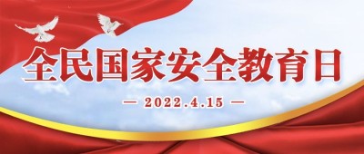 全民国家安全教育日党政公众号首图