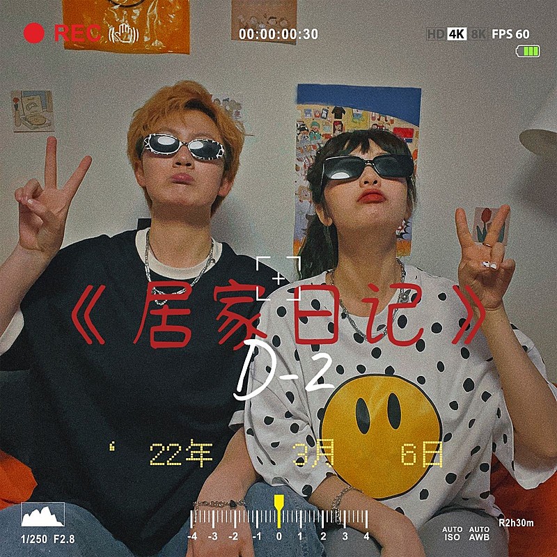 疫情居家生活分享简约风plog模板