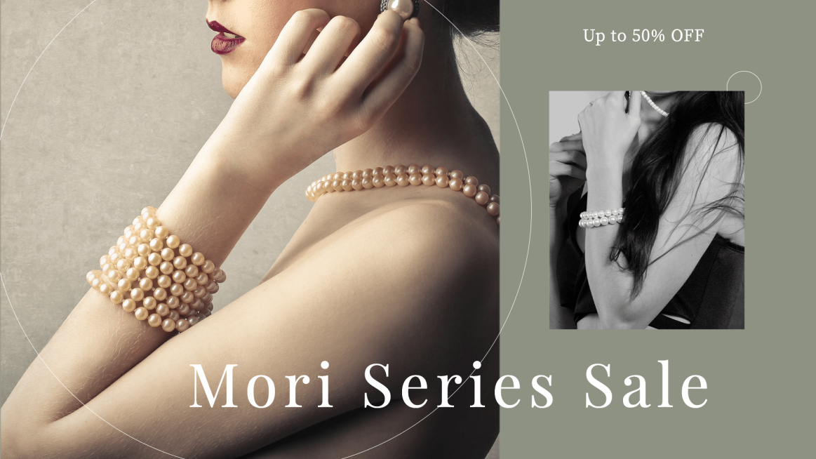 Literary Style Circle Ring Element Jewelry Display Promo Ecommerce Banner预览效果
