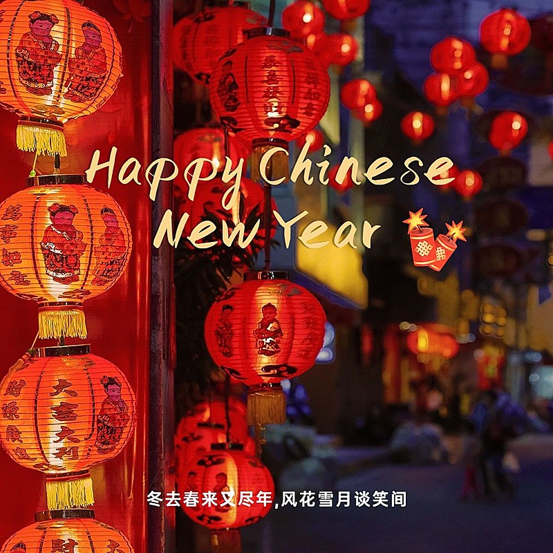 春节新春新年晒图晒照PLOG模板