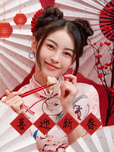 春节新春新年晒图晒照PLOG模板