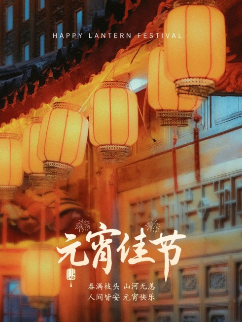 元宵节小红书PLOG晒照模板预览效果