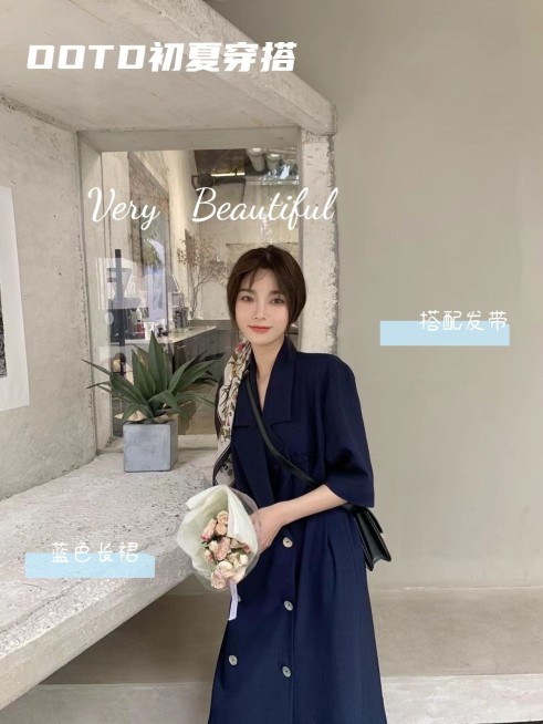 Ootd职场穿搭生活分享通用简约风plog模板预览效果