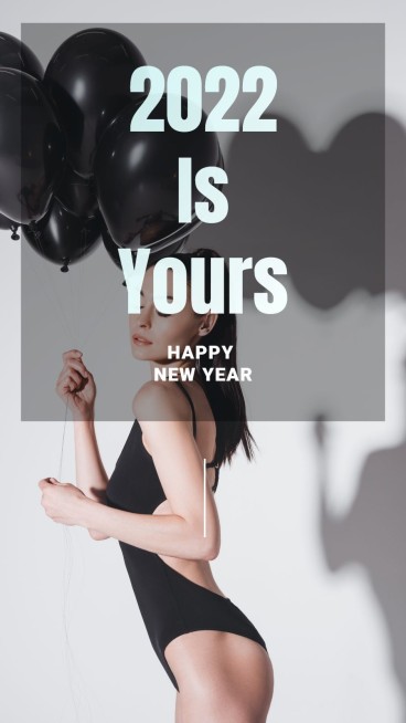 2020 New Year Wish Real Scene Art Simple Fashion Style Poster Instagram Story预览效果