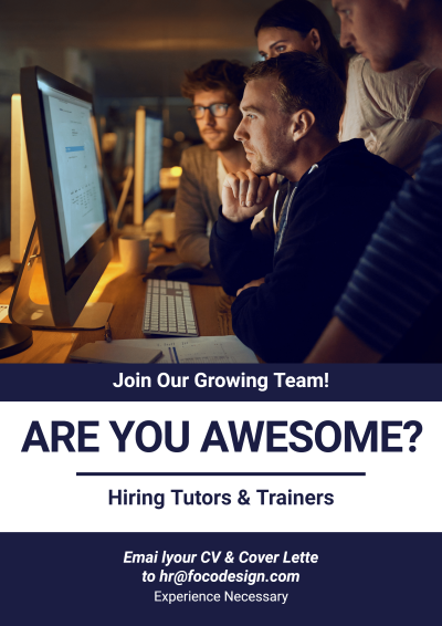 Simple Commercial Style Ad Hiring Recruitment LinkedIn Post