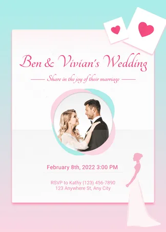 wedding invitation template