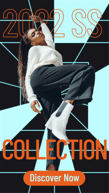 2022 Fashion Women's Wear New Collection Ecommerce Story预览效果