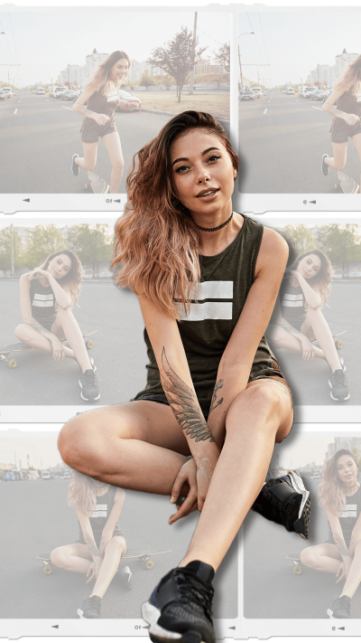 Fashion Film Style Tattoo Woman Personal Display Instagram Story
