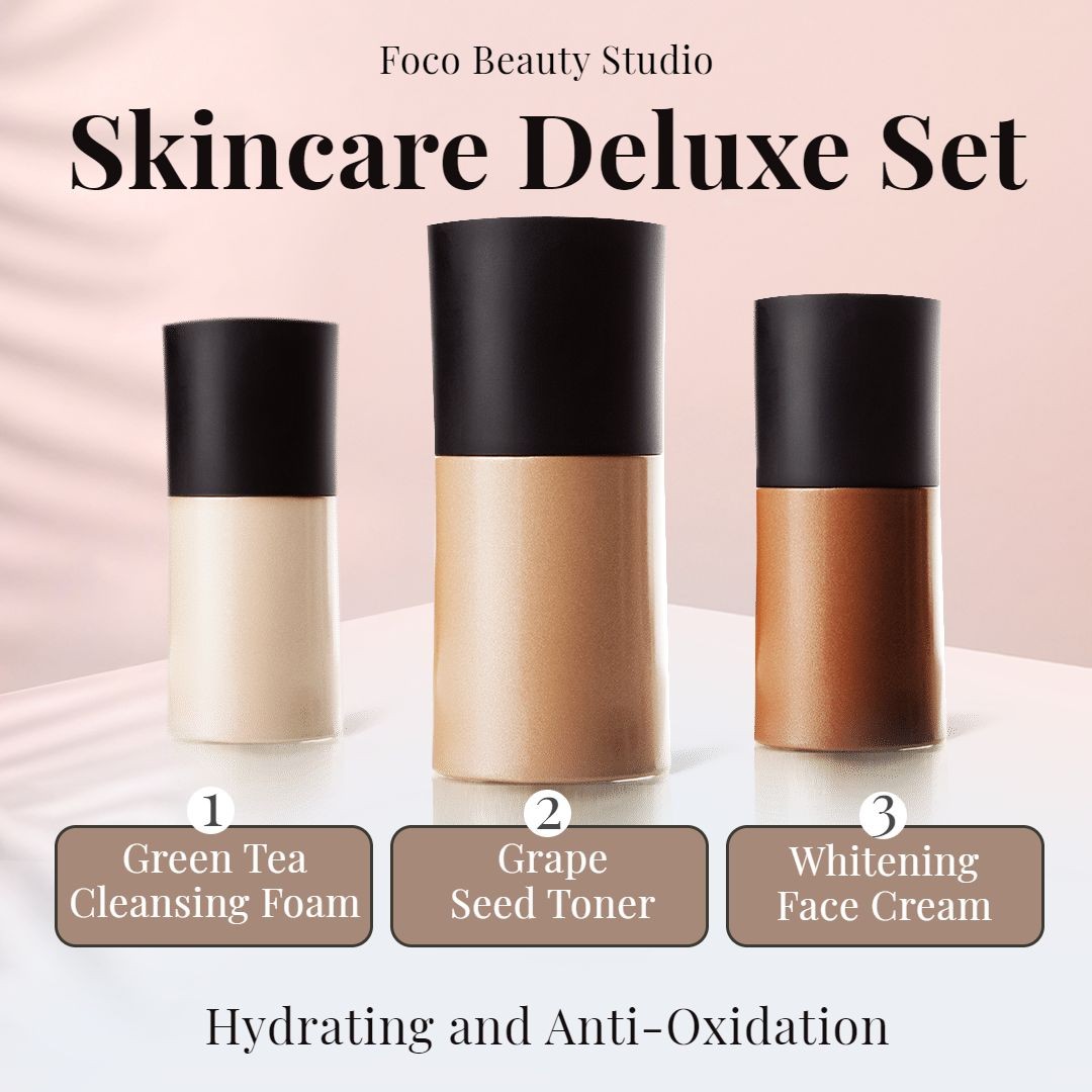 Simple Skincare Cosmetics Ramadan Sale Ecommerce Product Image预览效果