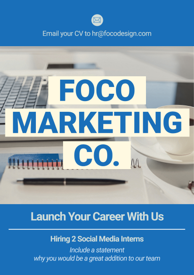 Advertising Marketing Agency Hiring LinkedIn Post